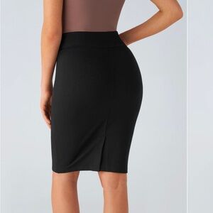 Classic Black Pencil Skirt